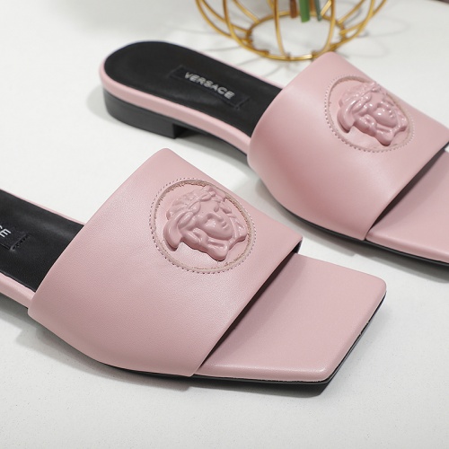 Cheap Versace Slippers For Women #1016875 Replica Wholesale [$80.00 USD] [ITEM#1016875] on Replica Versace Slippers