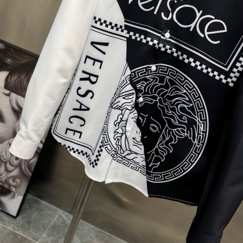 Cheap Versace Shirts Long Sleeved For Men #1017150 Replica Wholesale [$52.00 USD] [ITEM#1017150] on Replica Versace Shirts