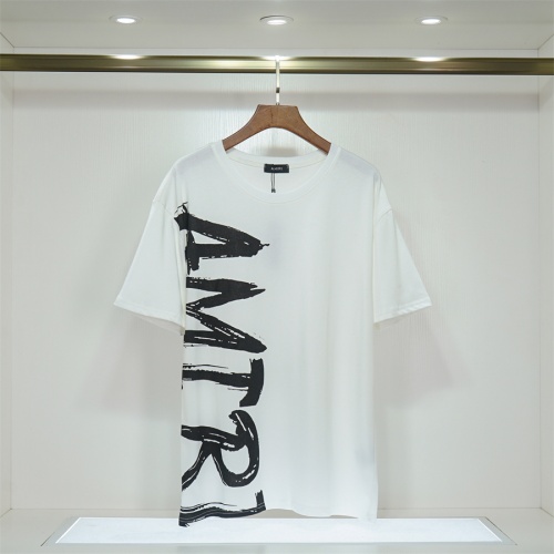 Cheap Amiri T-Shirts Short Sleeved For Unisex #1017294 Replica Wholesale [$32.00 USD] [ITEM#1017294] on Replica Amiri T-Shirts