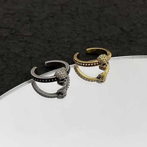 Cheap Alexander McQueen Rings #1018464 Replica Wholesale [$34.00 USD] [ITEM#1018464] on Replica Alexander McQueen Rings