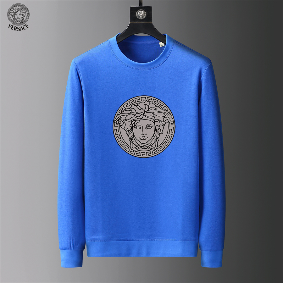 Cheap Versace Hoodies Long Sleeved For Men 1017779 Replica Wholesale
