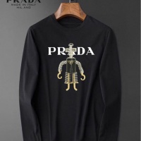 Cheap Prada T-Shirts Long Sleeved For Men #1007032 Replica Wholesale [$34.00 USD] [ITEM#1007032] on Replica Prada T-Shirts