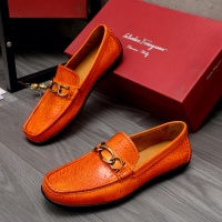 Ferragamo Salvatore FS Leather Shoes For Men #1007134