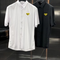 Cheap Prada Shirts Short Sleeved For Men #1008914 Replica Wholesale [$38.00 USD] [ITEM#1008914] on Replica Prada Shirts