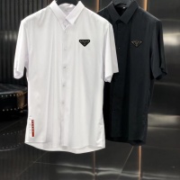 Cheap Prada Shirts Short Sleeved For Men #1008915 Replica Wholesale [$38.00 USD] [ITEM#1008915] on Replica Prada Shirts