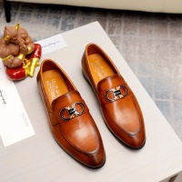 Ferragamo Salvatore FS Leather Shoes For Men #1011032