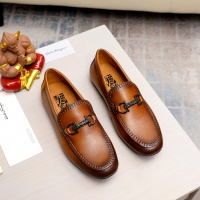 Ferragamo Salvatore FS Leather Shoes For Men #1011034