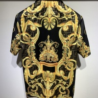 Cheap Versace Shirts Short Sleeved For Men #1012144 Replica Wholesale [$45.00 USD] [ITEM#1012144] on Replica Versace Shirts