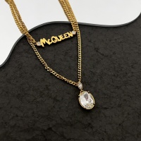 Cheap Alexander McQueen Necklace For Women #1014763 Replica Wholesale [$42.00 USD] [ITEM#1014763] on Replica Alexander McQueen Necklaces