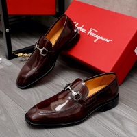 Salvatore Ferragamo Leather Shoes For Men #1016351