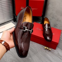Cheap Salvatore Ferragamo Leather Shoes For Men #1016351 Replica Wholesale [$85.00 USD] [ITEM#1016351] on Replica Salvatore Ferragamo Leather Shoes