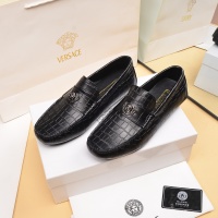 Cheap Versace Leather Shoes For Men #1017076 Replica Wholesale [$80.00 USD] [ITEM#1017076] on Replica Versace Leather Shoes