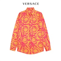 Versace Shirts Long Sleeved For Men #1017390