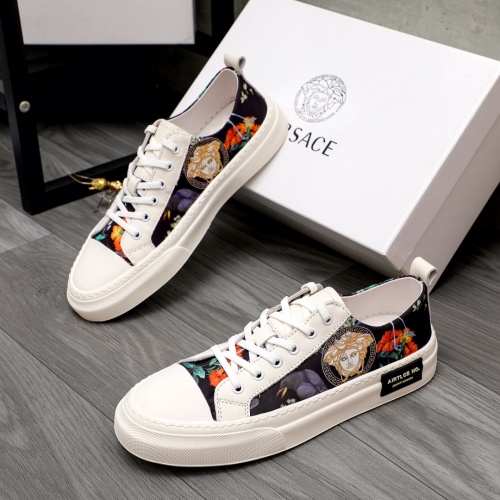 Cheap Versace Casual Shoes For Men #1018614 Replica Wholesale [$68.00 USD] [ITEM#1018614] on Replica Versace Casual Shoes