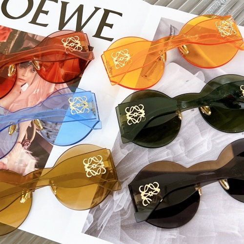 Cheap LOEWE AAA Quality Sunglasses #1018903 Replica Wholesale [$56.00 USD] [ITEM#1018903] on Replica LOEWE AAA Quality Sunglasses