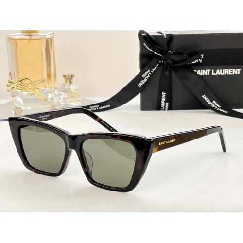 Cheap Yves Saint Laurent YSL AAA Quality Sunglassses #1018983 Replica Wholesale [$60.00 USD] [ITEM#1018983] on Replica Yves Saint Laurent YSL AAA Quality Sunglasses
