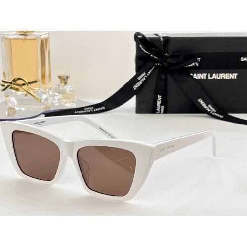 Cheap Yves Saint Laurent YSL AAA Quality Sunglassses #1018985 Replica Wholesale [$60.00 USD] [ITEM#1018985] on Replica Yves Saint Laurent YSL AAA Quality Sunglasses