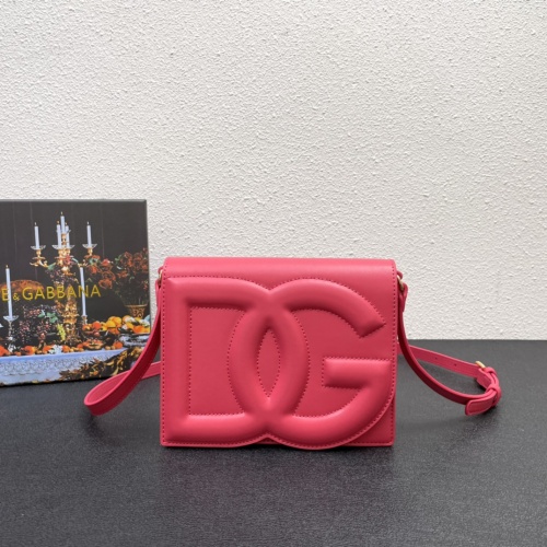 Cheap Dolce &amp; Gabbana D&amp;G AAA Quality Messenger Bags For Women #1019188 Replica Wholesale [$150.00 USD] [ITEM#1019188] on Replica Dolce &amp; Gabbana D&amp;G AAA Quality Messenger Bags