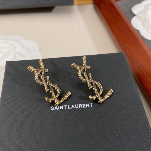 Cheap Yves Saint Laurent YSL Earrings For Women #1019609 Replica Wholesale [$25.00 USD] [ITEM#1019609] on Replica Yves Saint Laurent YSL Earrings