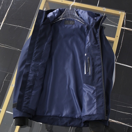 Cheap Prada New Jackets Long Sleeved For Men #1019734 Replica Wholesale [$76.00 USD] [ITEM#1019734] on Replica Prada Jackets