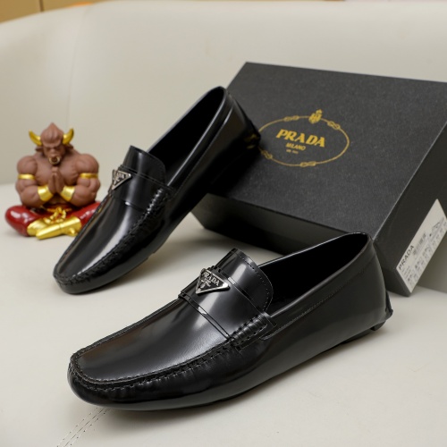 Cheap Prada Leather Shoes For Men #1020132 Replica Wholesale [$80.00 USD] [ITEM#1020132] on Replica Prada Leather Shoes