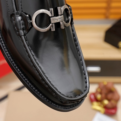 Cheap Salvatore Ferragamo Leather Shoes For Men #1020146 Replica Wholesale [$76.00 USD] [ITEM#1020146] on Replica Salvatore Ferragamo Leather Shoes