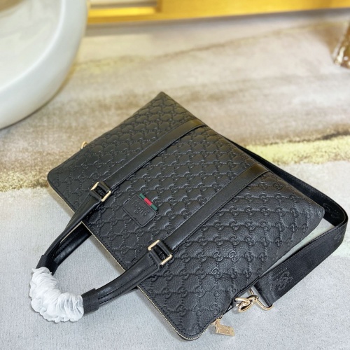 Cheap Gucci AAA Man Handbags #1020896 Replica Wholesale [$115.00 USD] [ITEM#1020896] on Replica Gucci AAA Man Handbags