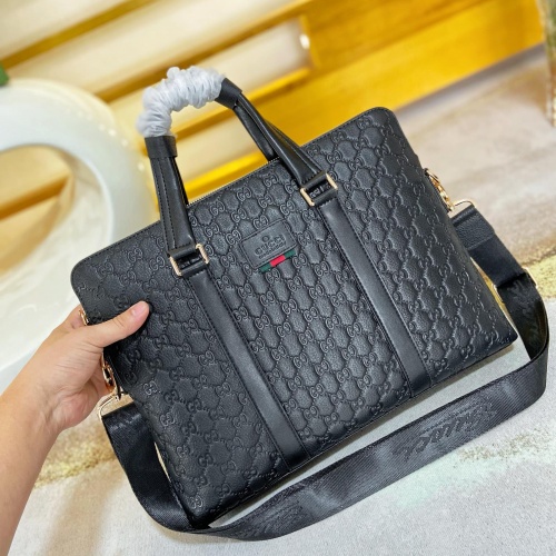 Cheap Gucci AAA Man Handbags #1020896 Replica Wholesale [$115.00 USD] [ITEM#1020896] on Replica Gucci AAA Man Handbags