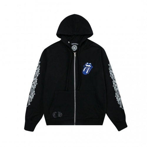 Cheap Chrome Hearts Hoodies Long Sleeved For Unisex #1021251 Replica Wholesale [$64.00 USD] [ITEM#1021251] on Replica Chrome Hearts Hoodies