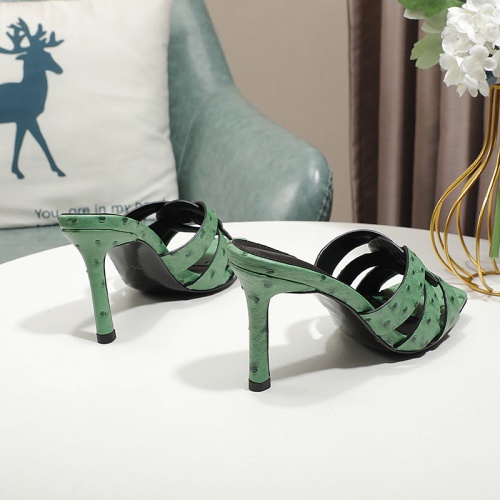 Cheap Yves Saint Laurent YSL Slippers For Women #1021690 Replica Wholesale [$82.00 USD] [ITEM#1021690] on Replica Yves Saint Laurent YSL Slippers