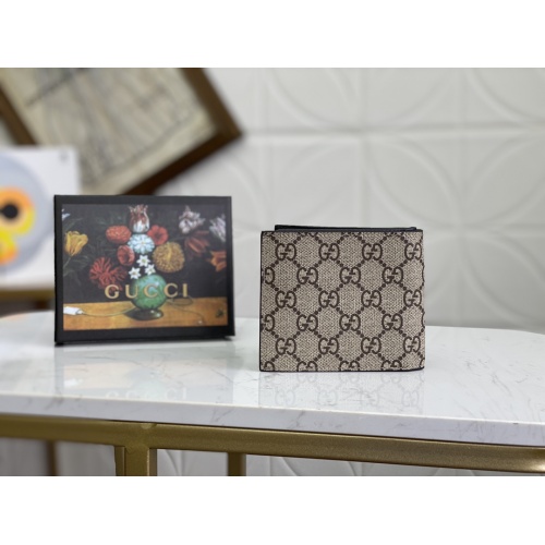 Cheap Gucci AAA Man Wallets #1022189 Replica Wholesale [$40.00 USD] [ITEM#1022189] on Replica Gucci AAA Man Wallets