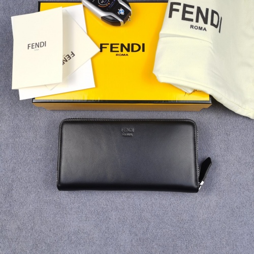 Cheap Fendi AAA Quality Wallet #1022264 Replica Wholesale [$64.00 USD] [ITEM#1022264] on Replica Fendi AAA+ Quality Wallet