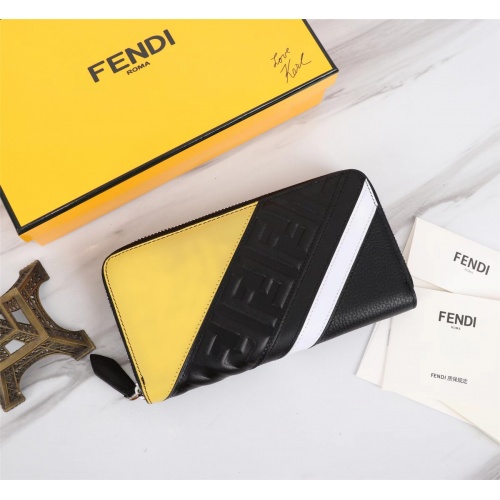 Cheap Fendi AAA Quality Wallet #1022268 Replica Wholesale [$64.00 USD] [ITEM#1022268] on Replica Fendi AAA+ Quality Wallet