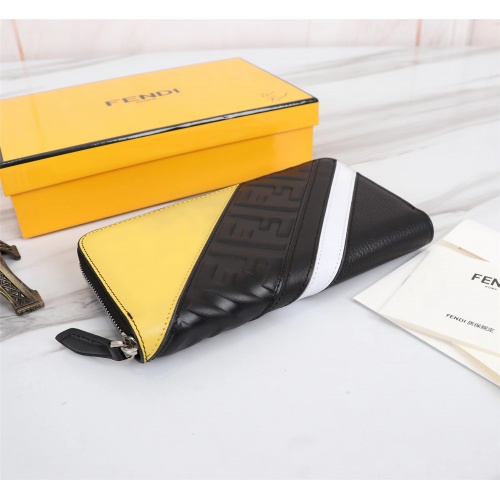 Cheap Fendi AAA Quality Wallet #1022268 Replica Wholesale [$64.00 USD] [ITEM#1022268] on Replica Fendi AAA+ Quality Wallet