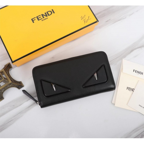 Cheap Fendi AAA Quality Wallet #1022270 Replica Wholesale [$64.00 USD] [ITEM#1022270] on Replica Fendi AAA+ Quality Wallet