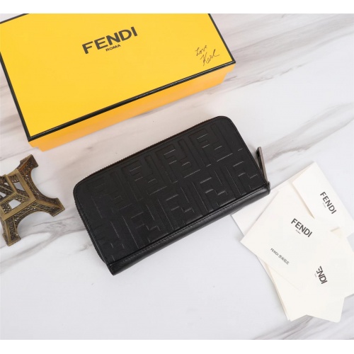 Cheap Fendi AAA Quality Wallet #1022272 Replica Wholesale [$64.00 USD] [ITEM#1022272] on Replica Fendi AAA+ Quality Wallet