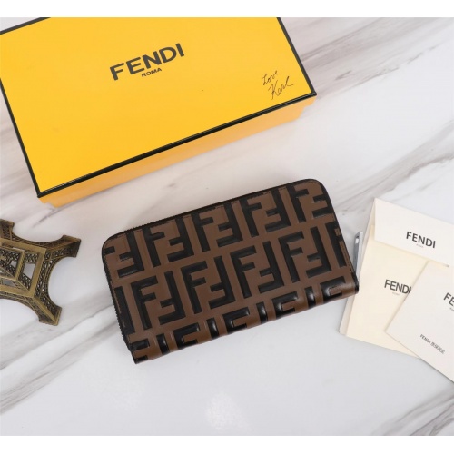 Cheap Fendi AAA Quality Wallet #1022273 Replica Wholesale [$64.00 USD] [ITEM#1022273] on Replica Fendi AAA+ Quality Wallet