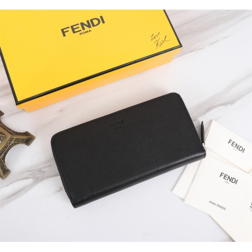 Cheap Fendi AAA Quality Wallet #1022274 Replica Wholesale [$64.00 USD] [ITEM#1022274] on Replica Fendi AAA+ Quality Wallet