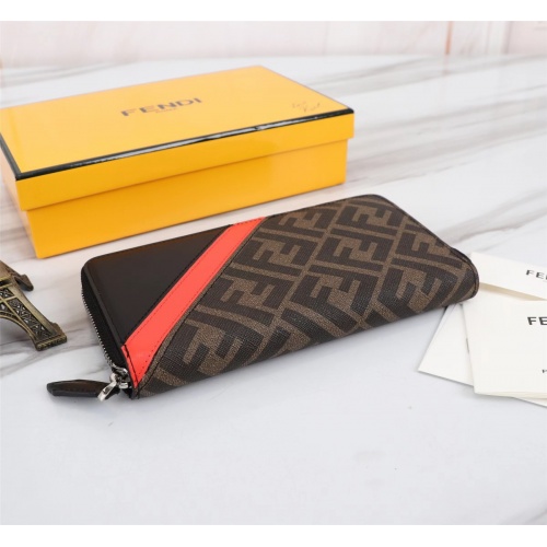 Cheap Fendi AAA Quality Wallet #1022277 Replica Wholesale [$64.00 USD] [ITEM#1022277] on Replica Fendi AAA+ Quality Wallet