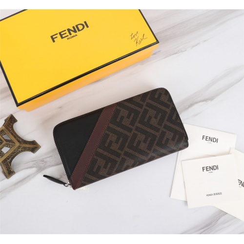 Cheap Fendi AAA Quality Wallet #1022278 Replica Wholesale [$64.00 USD] [ITEM#1022278] on Replica Fendi AAA+ Quality Wallet