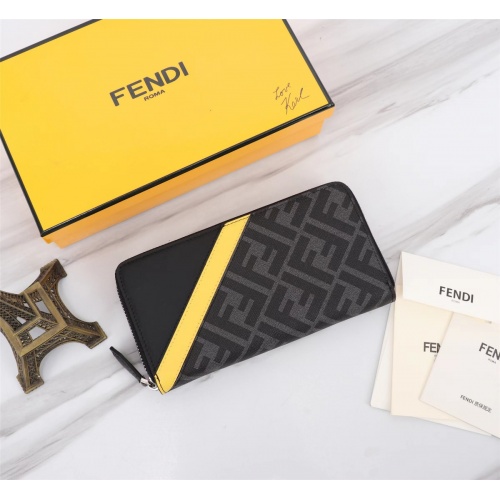 Cheap Fendi AAA Quality Wallet #1022279 Replica Wholesale [$64.00 USD] [ITEM#1022279] on Replica Fendi AAA+ Quality Wallet