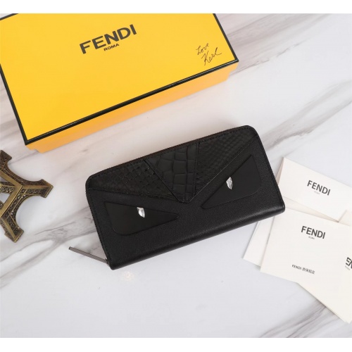 Cheap Fendi AAA Quality Wallet #1022280 Replica Wholesale [$72.00 USD] [ITEM#1022280] on Replica Fendi AAA+ Quality Wallet