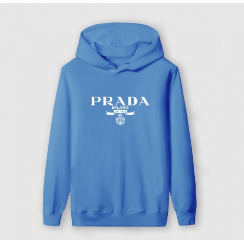Cheap Prada Hoodies Long Sleeved For Men #1023535 Replica Wholesale [$41.00 USD] [ITEM#1023535] on Replica Prada Hoodies