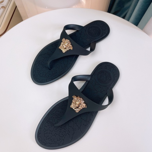 Cheap Versace Slippers For Women #1024128 Replica Wholesale [$42.00 USD] [ITEM#1024128] on Replica Versace Slippers