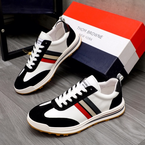 Cheap Thom Browne TB Casual Shoes For Men #1024873 Replica Wholesale [$80.00 USD] [ITEM#1024873] on Replica Thom Browne TB Casual Shoes