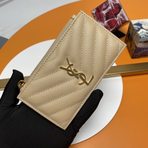 Cheap Yves Saint Laurent AAA Quality Card Case For Women #1025122 Replica Wholesale [$76.00 USD] [ITEM#1025122] on Replica Yves Saint Laurent AAA Wallets