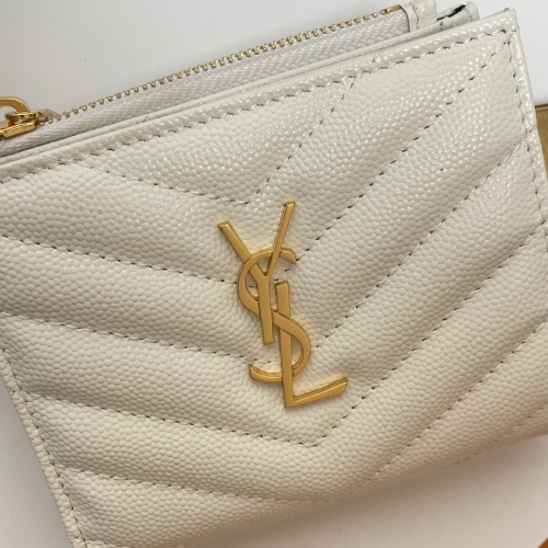 Cheap Yves Saint Laurent AAA Quality Wallets For Women #1025128 Replica Wholesale [$85.00 USD] [ITEM#1025128] on Replica Yves Saint Laurent AAA Wallets