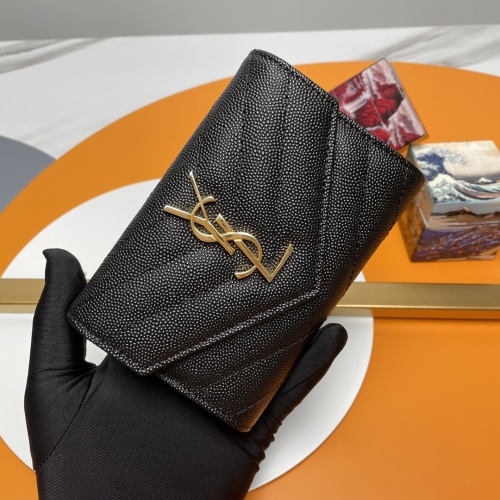 Cheap Yves Saint Laurent AAA Quality Wallets For Women #1025150 Replica Wholesale [$82.00 USD] [ITEM#1025150] on Replica Yves Saint Laurent AAA Wallets