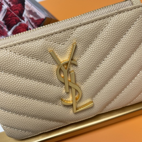 Cheap Yves Saint Laurent AAA Quality Wallets For Women #1025155 Replica Wholesale [$76.00 USD] [ITEM#1025155] on Replica Yves Saint Laurent AAA Wallets