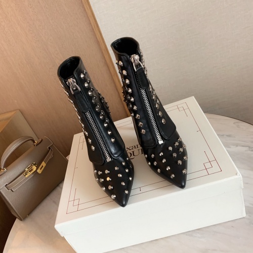Cheap Alexander McQueen Boots For Women #1025326 Replica Wholesale [$158.00 USD] [ITEM#1025326] on Replica Alexander McQueen Boots